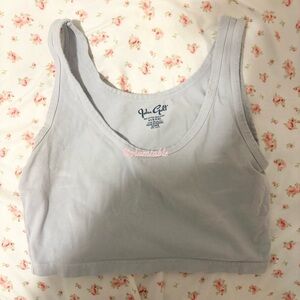Brandy Melville Light Blue Tank Top